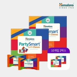 2+2 Party Smart Soft Chews (10 pieces) (2 boxes + 2 boxes + Mini Lip Balm) / 2+2파티스마트 소프트 츄 10개입 2박스+2박스+미니 립밤