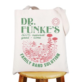 G2TUP Arrested TV Show Tote Bag Tobias & Lindsay & Maeby Arrested Bluth Family Gifts AD TV Show Shoulder Bag (Funke's CA)