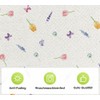 Artoid Mode Flowers Tulips Lavender Cat Spring Table Linen, Kitchen