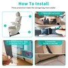 Etre Jeune Backseat Car Organizer with Tablet Holder, 6 Storage