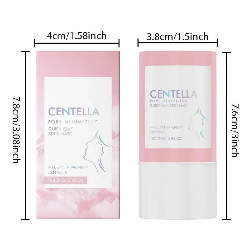 Mascarilla Limpiadora En Barra Con Centella Que Suaviza La H