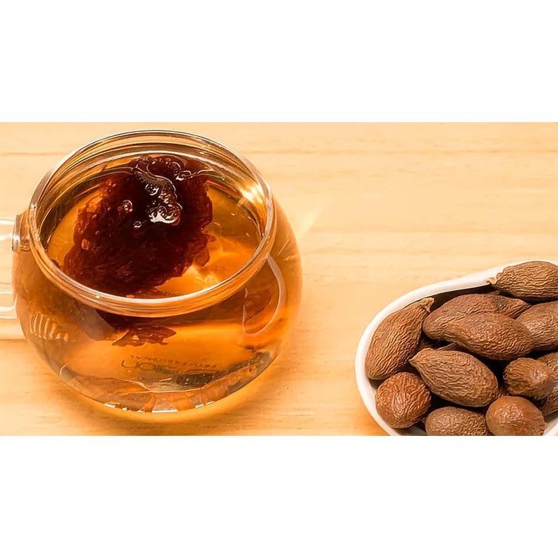 Bestliving Malva Nut Dried Sterculia Lychnophora, Dried Pangdahai 0.375lb/6Ounces/170g, 胖大海
