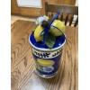 White LEMON CANISTER DOG/CAT TREATS CANISTER BLUE SKY CLAYWORKS CERAMIC