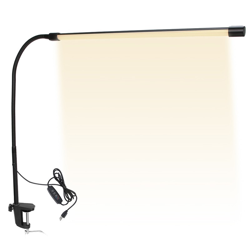 Long Arm Flexible LED ClipOn Beauty Tattoo Lamp Dimmable Nail