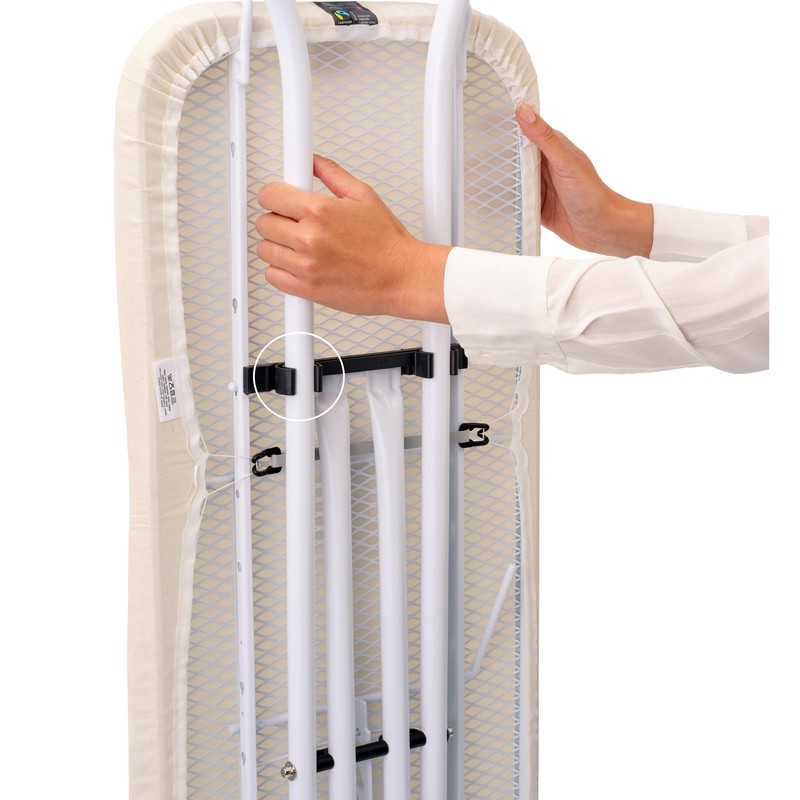 Brabantia Comfort Ironing Board with Left/Right Adjustable Steam Iron Rest