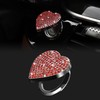 TOMALL Bling Car Engine Start Button Cover Diamond Interior Crystal
