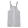 [Edwin] Apron with two-level adjustable back waist button, Hickory H-type,