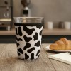 Reusable Neoprene Insulated Custom Foam Cafe Koosie Beer Carrier Cooling