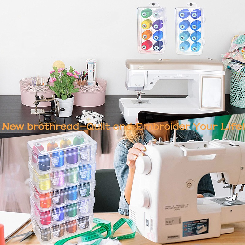 New brothread - 18 Options - 8 Snap Spools of