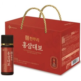 CJ CheilJedang Hanppuri Red Ginseng Daebo 100ML x 10 Bottles