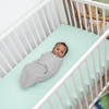 SwaddleMe by Ingenuity Original Swaddle, 100% Cotton, Improves Sleep &