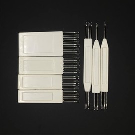Generic 7 x Transfer Comb 4.5mm Standard Gauge Needles for Wool Yarn Brother Knitting Machine KH840 KH860 Silver
