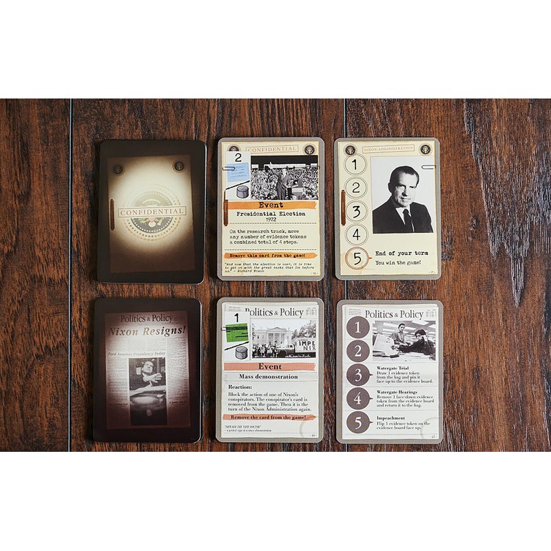 Capstone Games: Watergate, Strategy Board Game, History of Watergate Included,