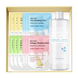 Mediflower Portable Modeling Pack Booster Set (12 servings + booster ampoule), 1 set / 메디플라워 포터블 모델링팩 부스터 세트 (12회분+부스터앰플), 1세트