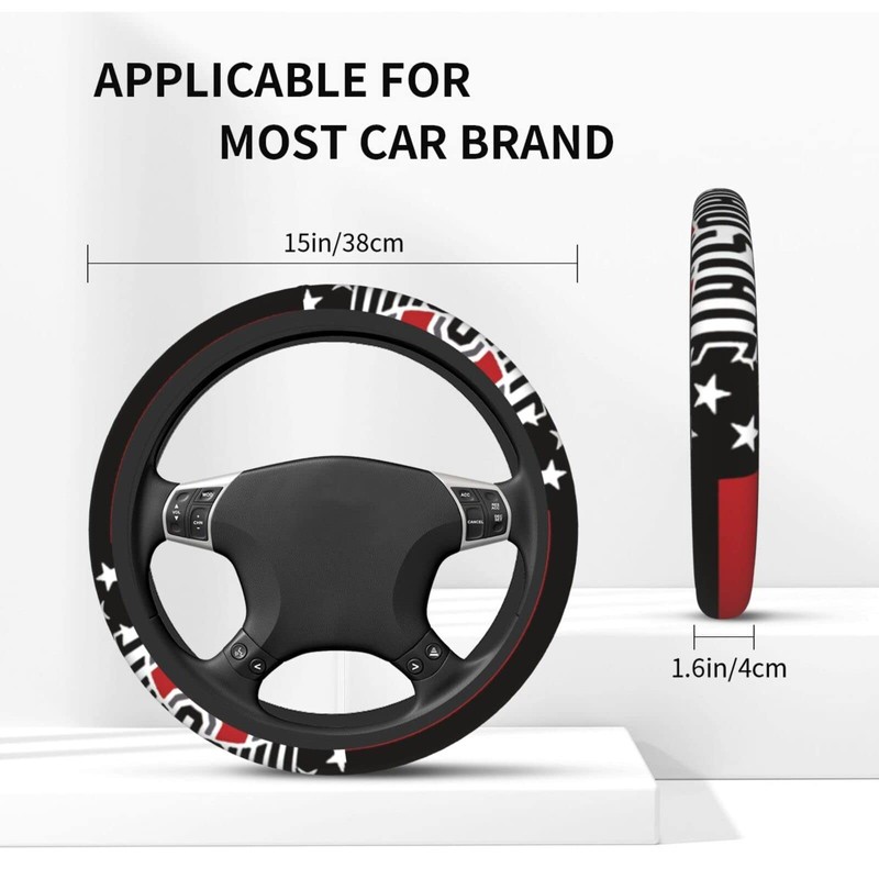 The Universal Elastic Steering Wheel Protective Cover Ohio State is