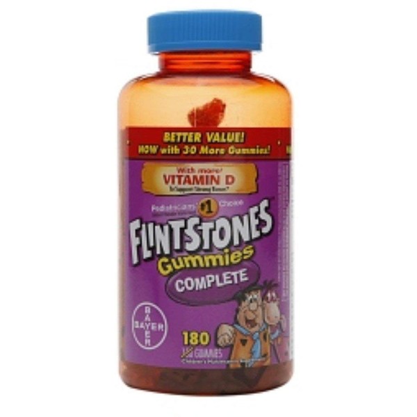 Flintstone Gummies 180ct Size 180 C Flintstones Gummies Complete Children'S Multivitamin Supplement 180ct