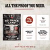 No Man's Land Crushed Red Pepper Beef Jerky, Hand-Cut Steak,