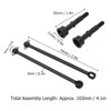 Metal Steel RC Car Rear Drive Shaft Axles Set for