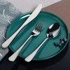 Travel Utensils Set with Case Reusable Portable Cutlery Set Stainless