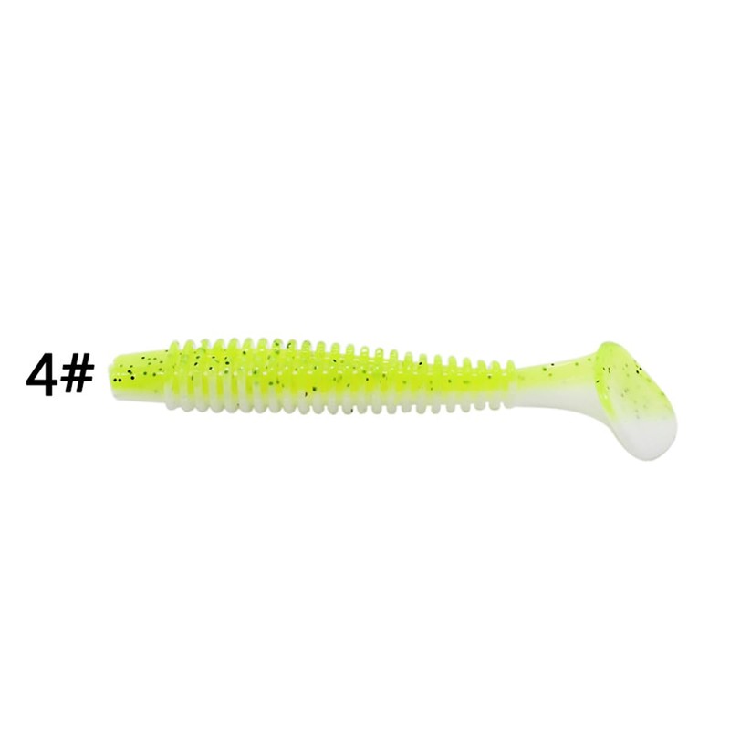 FOLANDO 16PCS Soft Fishing Lures, Soft Plastic Baits Kit Paddle