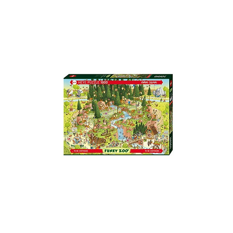 Heye Black Forest Habitat Puzzles (1000-Piece)