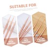 VICASKY 3pcs Portable Nail Art Pens Set Rose Gold Metal