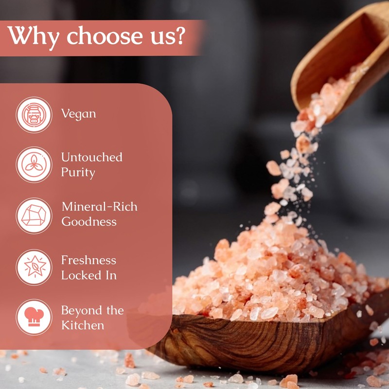 Rulop Himalayan Pink Fine Salt 200g, Vegan Himalayan Rock Salt,