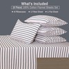 RUVANTI Flannel Sheets Full Size 6 Pcs - 100% Cotton