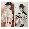 ASUNFO 12 Pcs Mini Top Hat for Craft Plush Top