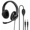 Hama PC Headset, Over Ear Headphones with Microphone (Headset with
