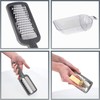 KADAX Grater with Plastic Container, Stainless Steel Vegetable Grater, Vegetable