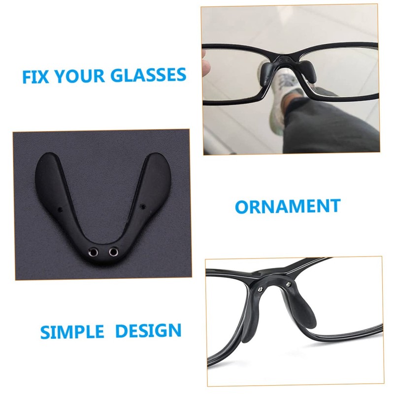 Baluue 4sets Nose Pads for Glasses Non-slip Stickers Comfortable Gentle