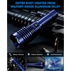 Grentay Super Bright Rechargeable LED Flashlights, 2500,000 True High Lumens,