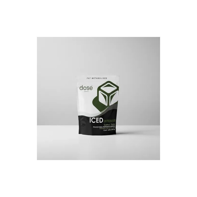 Dose Suplementos Iced Intense Café Termogenico 250gr Sfn