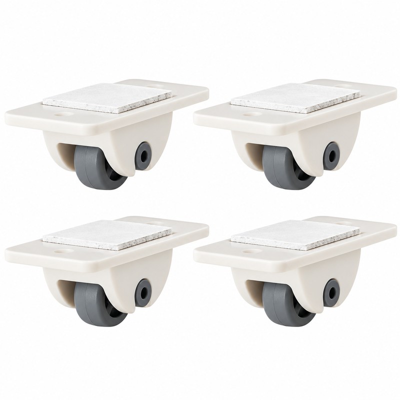 Self-Adhesive Caster Wheels for Storage Boxes – Tool-Free Mobility for
