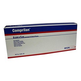 Comp Rilan Elast. Binde 6 cm x 5 m Pack of 10 Bandages