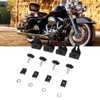 16PCS Saddle Bag Locks Mounting Screws Theft Deterrent Hardware Bolt
