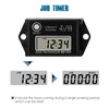 Runleader Digital Maintenance Hours Tachometer Waterproof Design for Lawnmower, Generator,