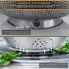 LiveFresh Stainless Steel Micro-Perforated 5-Quart Colander - Professional Strainer with