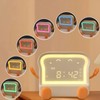HPYDIY Toast Decorative Light, Kawaii Night Light Rechargeable Toned Toast