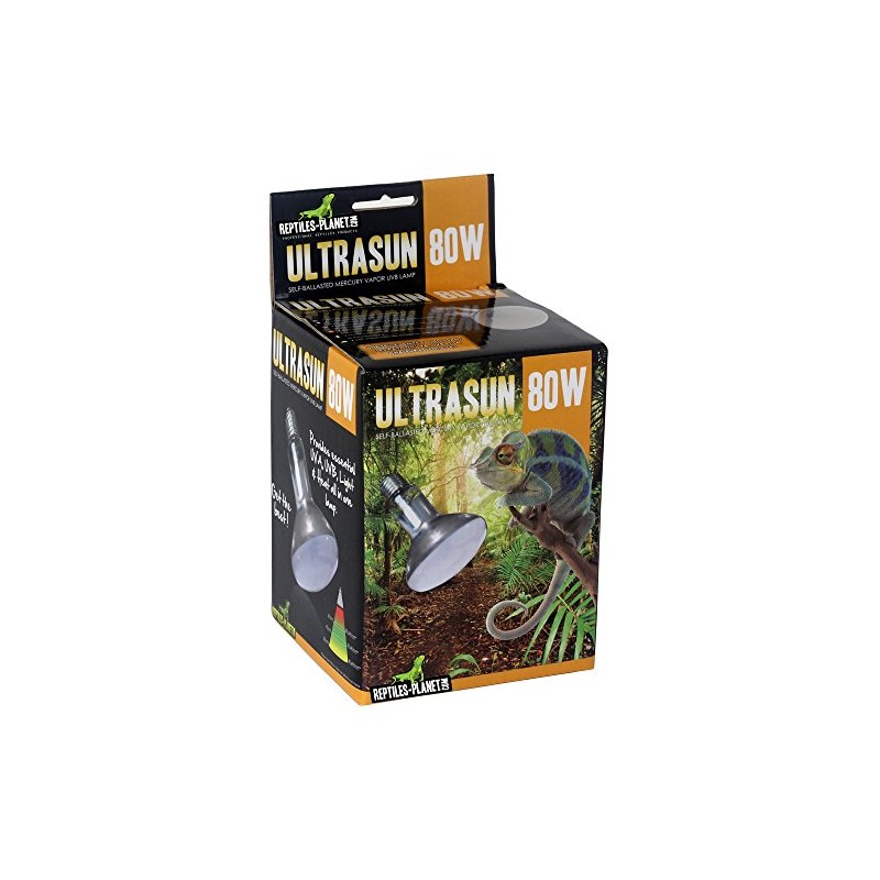 Reptiles-Planet Ultrasun UVB Reptiles Lamp, 80 W