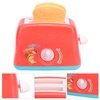 PopUp Toaster Play Toy Kitchen Bread Maker Model Toy Pretend