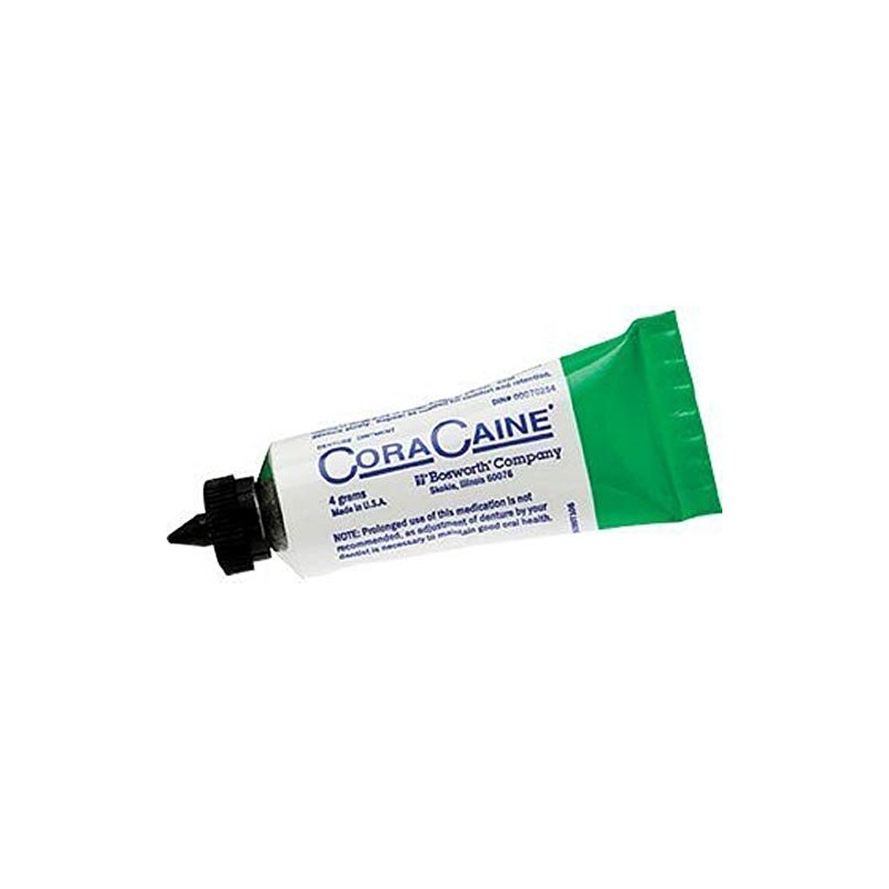 Bosworth 16621 Cora-Caine Denture Adhesive Ointment, 36 gm - 4