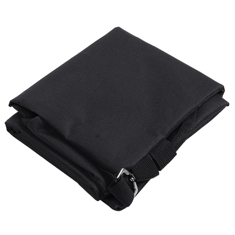 43x35.5cm Black Wear Resistant Oxford Cloth Storage Bag Organizer for