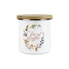 Purely Home Floral Wreath Kitchen Decaf Coffee Storage Canister -