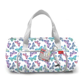 Watchitude Sleepover Bag, Kids Travel Duffle Bags, Butterfly Bash - Child Camping Bags, Strong & Lightweight, Ripstop Nylon, YKK Zippers, Children, Built in Stuff Sack, Equipment, Clothing & More