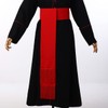 BLESSUME Priest Soutane Roman Choir Cassock Band Cincture Belt