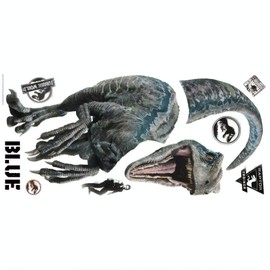 RoomMates RMK3799GM Jurassic World: Fallen Kingdom Velociraptor Giant Peel and Stick Wall Decals