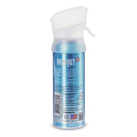 Boost Oxygen All New 3 Liter Supplemental Oxygen to Go | All-Natural Respiratory Support for Health, Wellness, Performance, Recovery and Altitude  (Peppermint, 1 Pack)