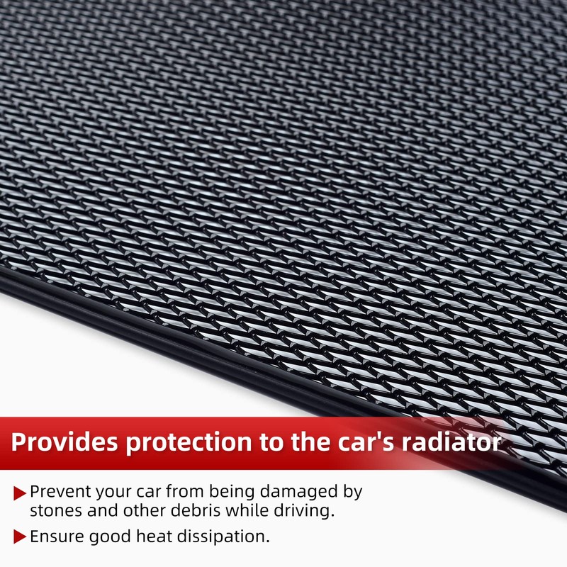 AggAuto Grill Mesh Insert Compatible With Jeep Wrangler JK JKU